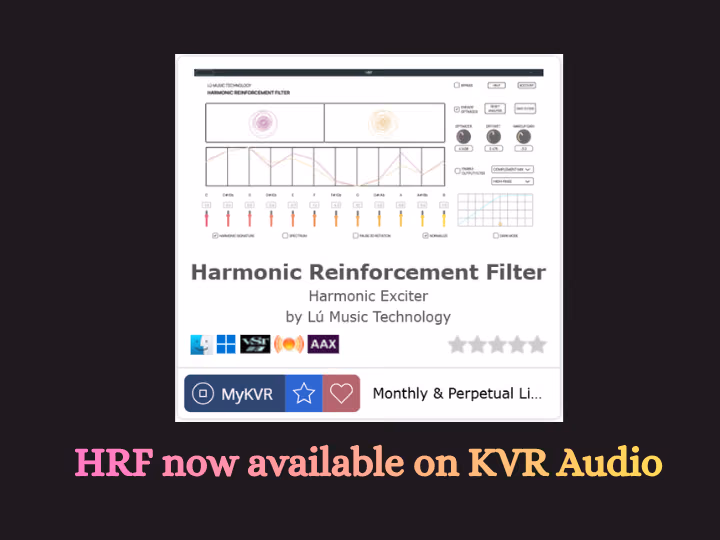 Lú Music Technology is now listed on KVR Audio